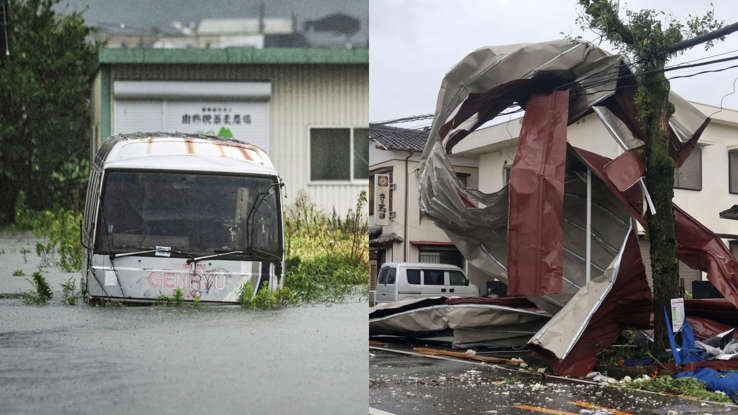 Devastates Japan: Cities Flooded, Flights and Trains Cancelled”